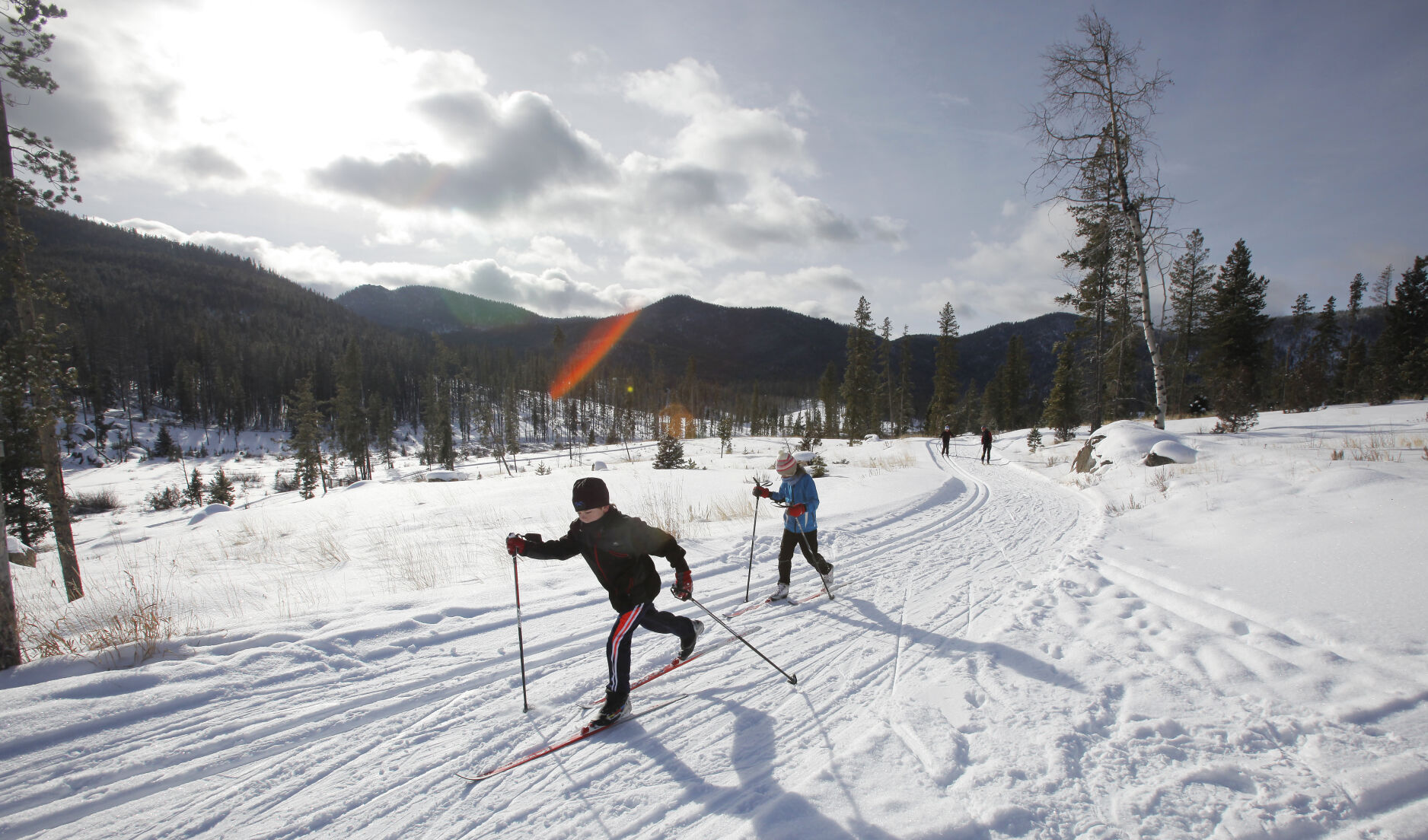 Cross country skiing